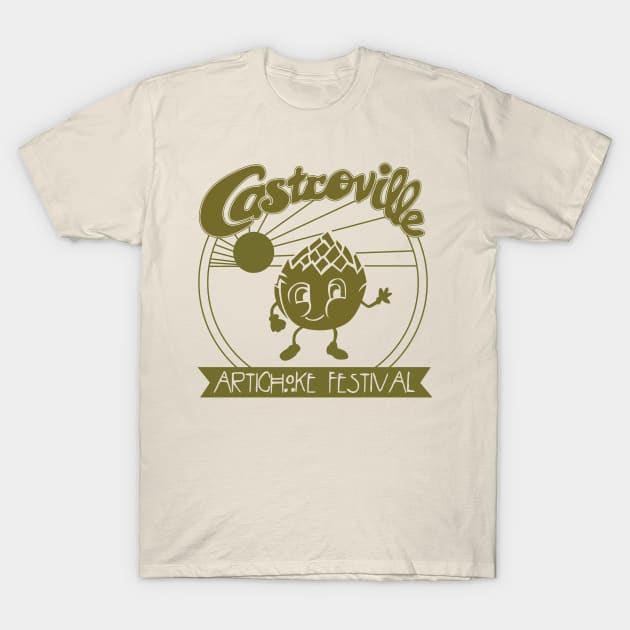 Castroville Artichoke Festival T-Shirt by MindsparkCreative
